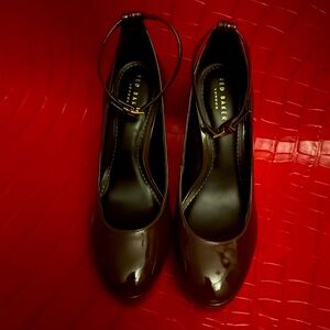 Ted Baker Glossy Black Heels